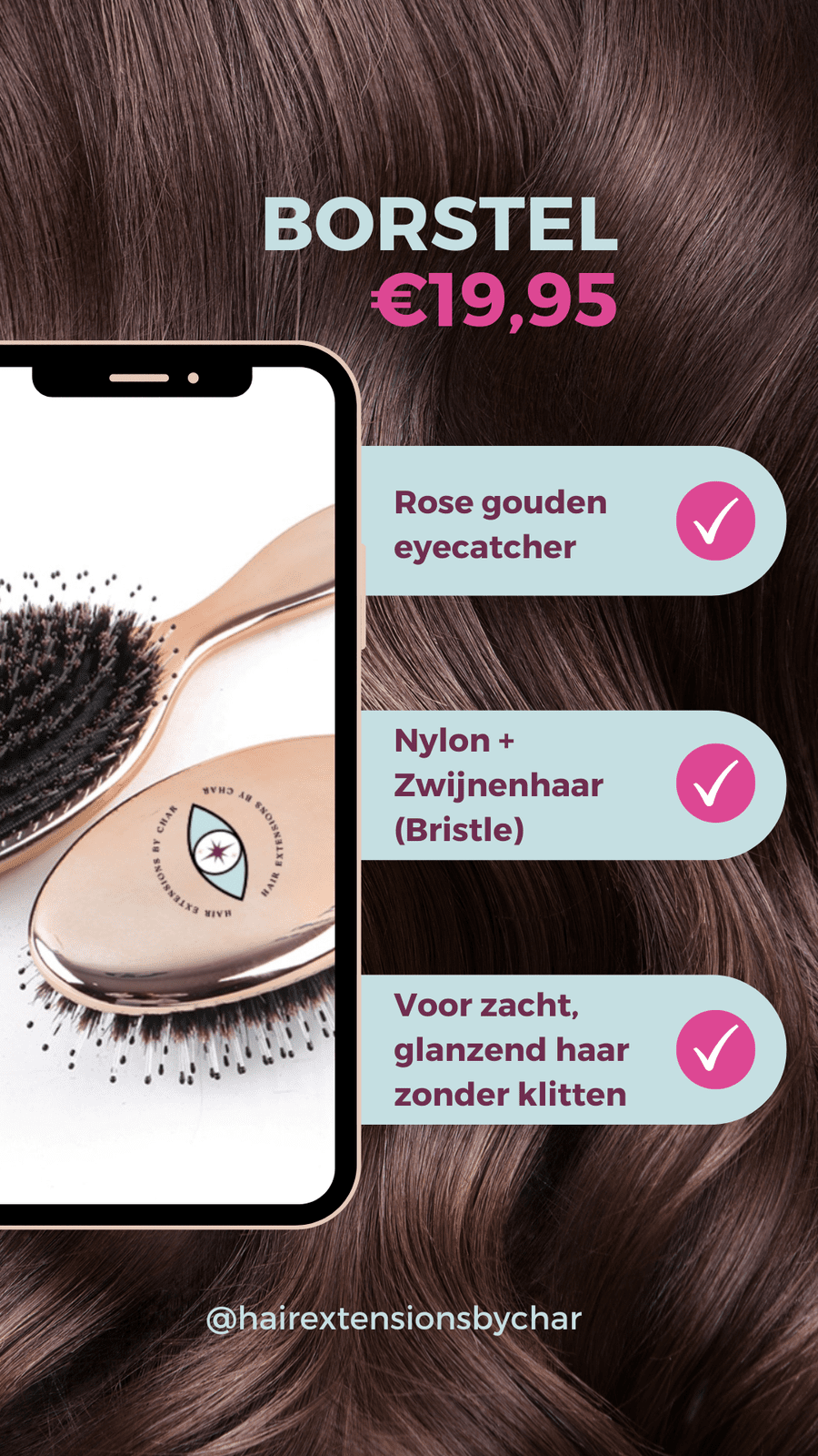 Hair Extensions by Char Brush